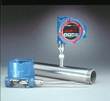 Mass Flowmeter measures natural gas.