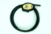 Cable Lock protects tools and equipment.