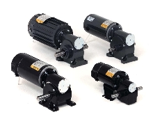 Gearmotors have sealed design to keep oil clean.