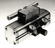 Air Booster doubles pressure for pneumatic applications.