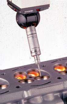 CMM Probe performs scanning and touch-trigger probing.