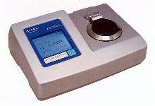 Digital Refractometer offers 30 programmable user scales.
