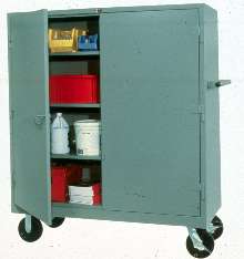 Storage Cabinet features all-welded construction.