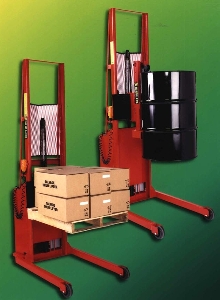 Hydraulic Stackers allow safe lifting of heavy loads.