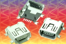 Mini USB Connectors are suitable for portable devices.