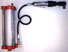 Water Separator protects air tools from moisture.