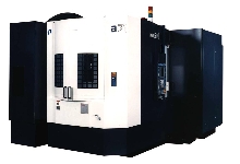 Horizontal Machining Center handles large payloads.