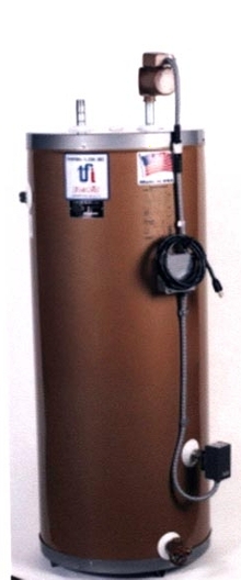 Water Heater and Booster are made of stainless steel.