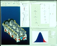 Mechanical Analysis Software checks fit of 3D solid models.
