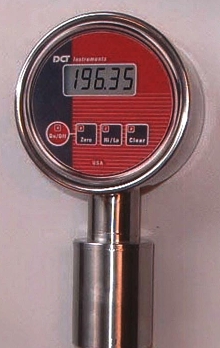 Pressure Gauge attains 0.1% accuracy from 20 to 80% of range.