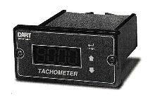 Digital Tachometer also acts as process meter and counter.