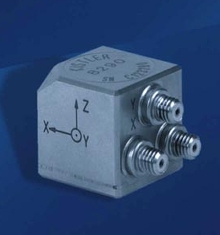 Triaxial Accelerometer operates up to 165-