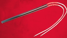 Insertion Heaters are split along length of cartridge sheath.