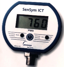 Digital Pressure Gauge has battery for field viewing.