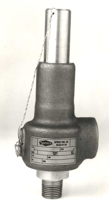 Safety Relief Valve provides tight shutoff.