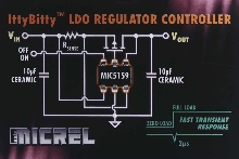 LDO Controller drives digital ICs.
