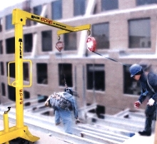 Fall Protection System meets OSHA and ANSI standards.