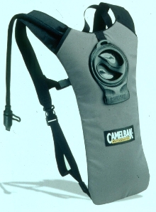 Hydration System includes velcro strap management.