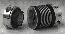 Bellow Couplings are torsionally rigid with zero backlash.