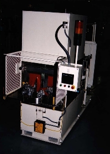 Carousel Wash System is adapted for de-oiling and chip removal.