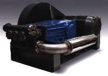 Plunger Pumps offer flows up to 320 gpm.