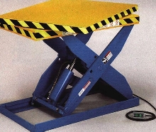 Lift Tables offer rotating top to reduce reaching.