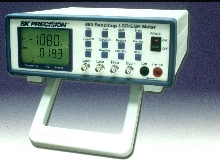 LCR/ESR Meter tests components at high speeds.