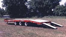 Tag-Along Trailers offer 20 and 25 ton capacities.