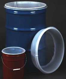 Particle Strainer suits 55-gallon drums and 5-gallon pails.