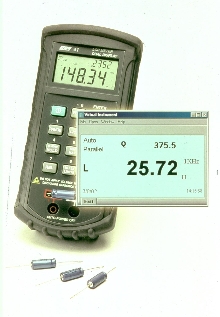 LCR Meter measures inductance, capacitance, and resistance.