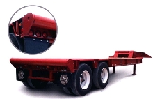 Rolling Tailboard facilitates loading/unloading of trailers.