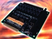 Digital I/O Board plugs into PC/104 slot or stack.