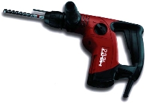 Rotary Hammer Drill suits drilling and chiseling applications.