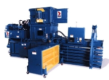 Wide-Mouth Baler suits high volume applications.