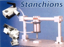 T-Slot Stanchions position equipment precisely.