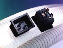 Snap-In AC Inlet is rated 20 A/250 V.