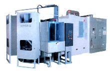 Horizontal Machining Center includes vertical pallet pool.