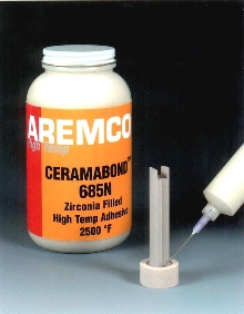 Ceramic Adhesive bonds at high temperatures.