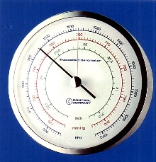 Dial Barometer includes NIST traceable certificate.