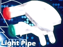 Light Pipe offers 90 deg viewing angle.