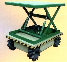 Scissor Lift offers omni-directional mobility.