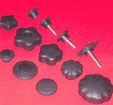 Knobs have soft surface and tough body.