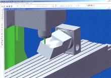 Software offers machine tool simulation.