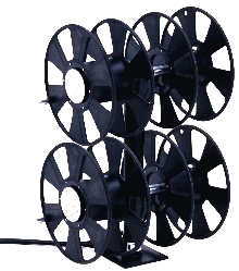Manual Winding Reel safely handles hoses and cords.