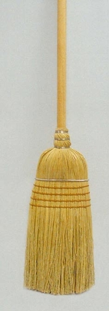 Upright Brooms provide efficient cleaning.