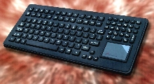 Keyboard offers integrated Glidepoint(TM) touchpad.