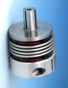 Bellows Coupling features zero backlash.