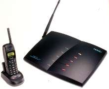 Cordless Phone System works with 1 to 36 handsets.