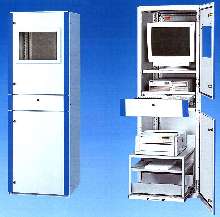 PC Cabinets offer lockable doors and drawers.