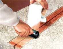 Joint and Crack Tape replaces caulks.